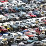 Auto recycling site