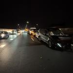 A multi-car pile-up on the A8 toward Amsterdam, just before the Zaandam junction. 24 November 2025
