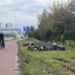 A memorial to Lisa, 17, at the location where she was found stabbed to death on 20 Aug. 2025 in Ouder-Amstel, near Amsterdam. 13 Nov. 2025