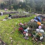 A memorial to Lisa, 17, at the location where she was found stabbed to death on 20 Aug. 2025 in Ouder-Amstel, near Amsterdam. 13 Nov. 2025