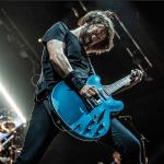 Foo Fighters performing in New York in 2023