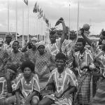 Celebrations in Paramaribo the day before Suriname officially gained its independence from the Netherlands on 25 November 1975