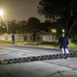 Police establish a crime scene at a suspect’s home in Bonnyrigg following a deadly shooting at Bondi Beach, Sydney, Australia, 14 Dec. 2025.