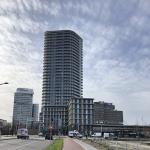 Amstel Tower near the Amstel Station in Amsterdam  