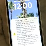 NL-Alert was tested at noon on December 1 2025