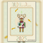 The cover of the 2025 edition of the AIVD holiday puzzle.
