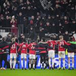 Players of AZ Alkmaar after the KNVB Cup round-of-16 match between AZ Alkmaar and Ajax at the AFAS Stadium on January 14, 2026, in Alkmaar, the Netherlands.