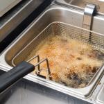 Frying in oil.