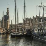 Along the shore of the Noord-Holland city of Hoorn in 2020
