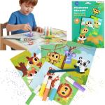 Dieren Zandschilderijen, creatieve speelset voor jongens.