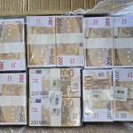 Counterfeit cash seized during an Europol operation involving 18 countries, February 2026.