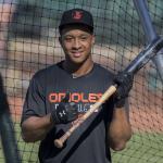 Dutch baseball player Jonathan Schoop while playing for the Baltimore Orioles