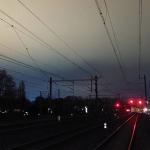An NS train near Utrecht clipped a loose piece of track, where overhead lines were damaged. 13 Feb. 2026