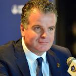Current Feyenoord director Dennis te Kloese while working for U.S. side LA Galaxy, 2021.