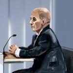 Court sketch of former NCTV employee Abderrahim El M. On 11 March 2026, the Rotterdam court acquitted him of espionage for Morocco, but convicted him of mishandling trade secrets. 