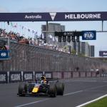 March 8, 2026: Max Verstappen of Red Bull Racing drives during the Formula One Australian Grand Prix at Albert Park Circuit in Melbourne.