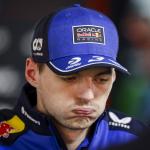 Max Verstappen after retiring from the Chinese Grand Prix due to engine failure, March 15, 2026.