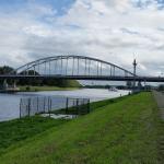 The Amsterdamsebrug over the Rijnkanaal in Amsterdam