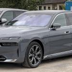 BMW 7-Series (G70) in Stuttgart-Vaihingen, Germany.