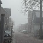 Dense morning fog in Zeddam, Gelderland. March 8, 2026