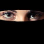 Woman wearing a niqab