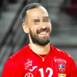 Dutch volleyball athlete Ramon M.G., photographed during a match in July 2021, before allegations of child sexual abuse surfaced in March 2026
