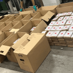 Items seized during an international operation against a cocaine trafficking network linked to the Ecuadorian cartel Los Lobos, 3 March 2026