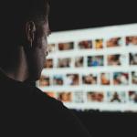 A man browses a porn website.