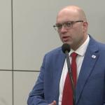 Alexander van Hattem at the end of the Asylum debate in the Dutch Senate, April 15, 2026.