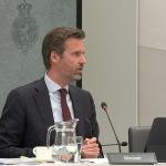 Minister Sjoerdsma during International Committee debate on humanitarian aid, April 9, 2026