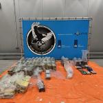 Dutch authorities have arrested four suspects in Lochem after uncovering 365 kilograms of cocaine hidden in a shipment of household goods from Curaçao. April 2026.