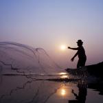 A fisherman