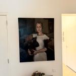 Portrait of a Young Girl by Toon Kelder, an artwork looted by Nazis from Amdetrdam art dealer Jacques Goudstikker, found hanging in the home of a descendant of Dutch SS General Hendrik Seyffardt, 11 May 2026