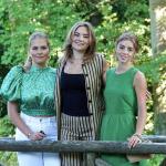 Dutch Princesses Amalia, Ariane, and Alexia, from left to right, in the summer of 2025