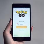 Pokémon Go app on a phone.
