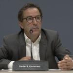 Intensive care specialist Diederik Gommers appearing before the parliamentary committee on the handling of the coronavirus pandemic. 15 June 2026