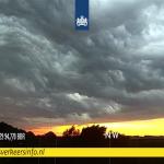 Rijkswaterstaat warns about upcoming showers on a sweltering Friday. June 19, 2026.
