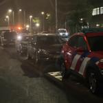 Emergency services at the scene of an explosion and fire on Osdorper Ban in Amsterdam Nieuw-West, 12 June 2026