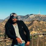 Reggae star Mojo Morgan in Griffith Park, Los Angeles, near the Hollywood Hills. 2018