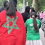 Football fans gather in Amsterdam-Oost to celebrate Morocco’s World Cup victory over Canada. 4 July 2026