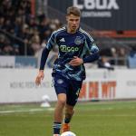 Sean Steur playing for Ajax during a match against Telstar, January 11, 2026.