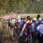 People at the Vierdaagse walking event. July 20, 2016.