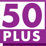 Logo of political party 50PLUS (Source: Wikimedia/Silver Spoon)
