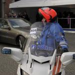 A Belgian police officer