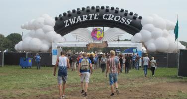 Entrance of the Zwarte Cross Festival, July 2015.