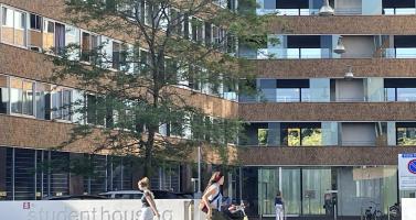 Student housing flats by the Amsterdam Science Park